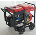 CLASSIC(CHINA) Air-cooled Fuel Consumption Diesel Generator, Diesel Generator 6 kw, Four Wheel 3000rpm Diesel Generator